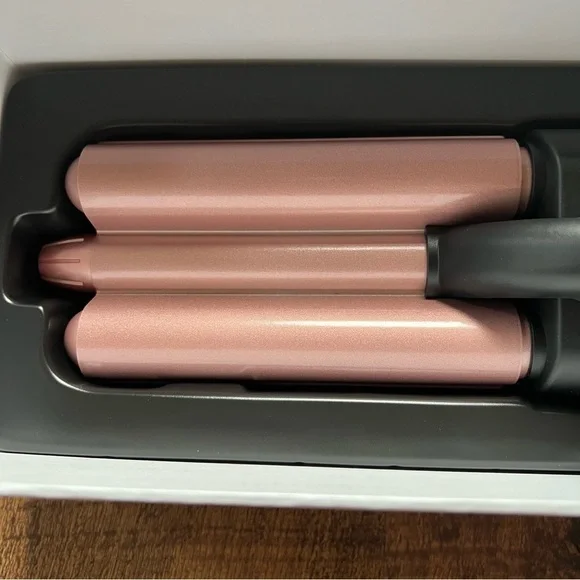 3B Waver The Beachwaver Curling Iron Pink Triple Barrel New  display picture 3